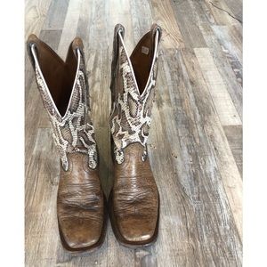 Women’s Boulet Cowboy Boots Size 6 C